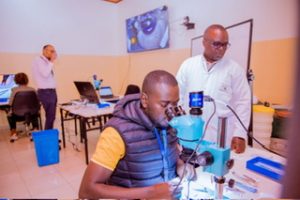 Rwandan Eye Doctors are increasing skills on the treatment of glaucoma