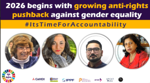 Stop the gag and deliver on gender equality and the right to health within the next 59 months