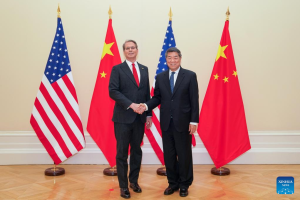 China, U.S. hold candid, in-depth, constructive talks on economic and trade issues