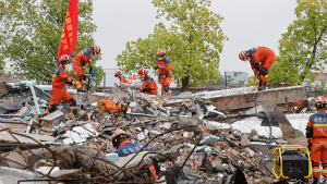 Xi stresses strengthening the natural disaster prevention and response capacity